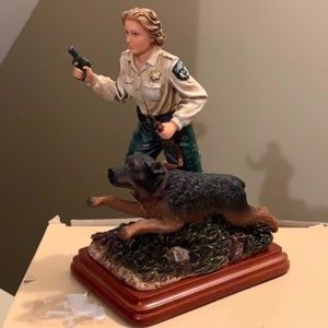 Vanmark Policewoman & Her K-9 Helper